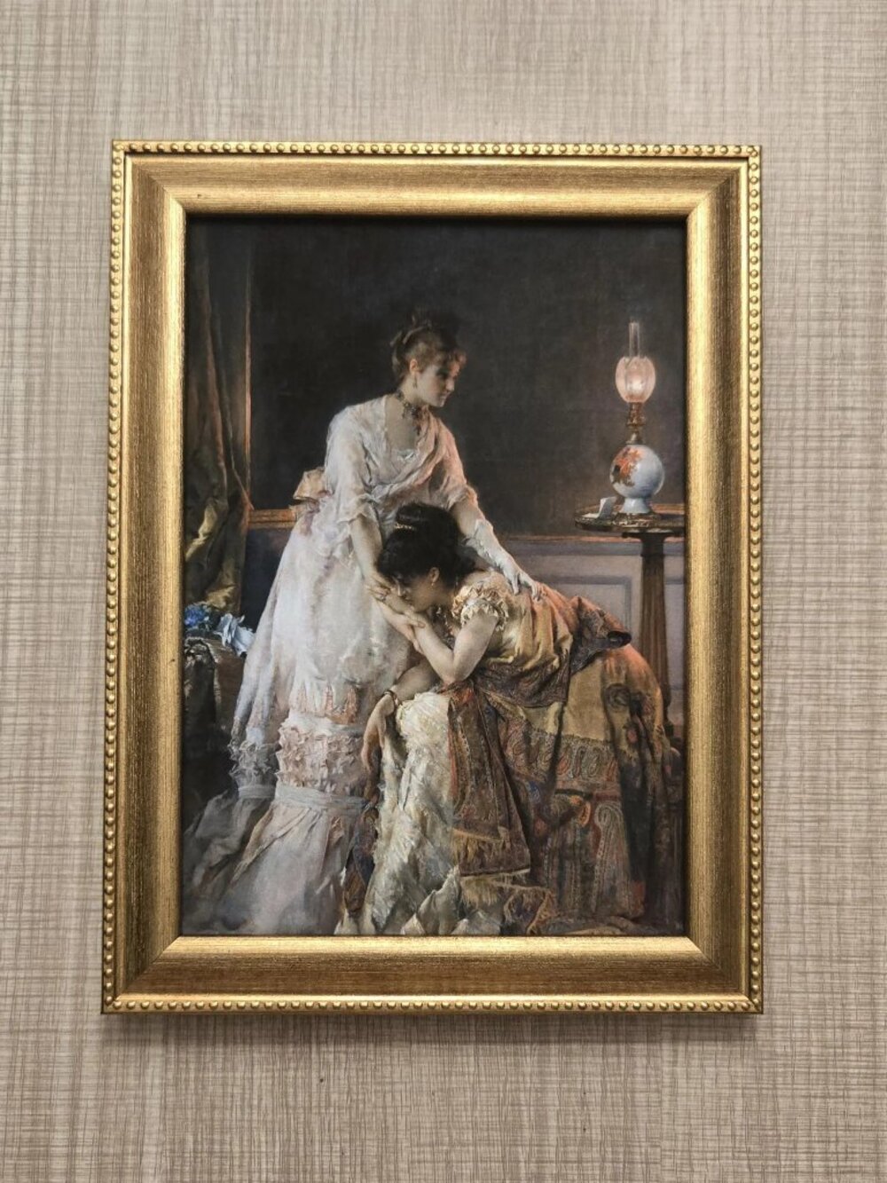 Alfred Stevens "After the Ball" Art Reproduction Print